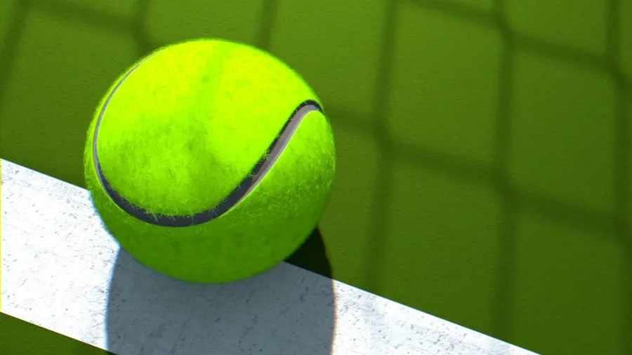 Tennis ball break
