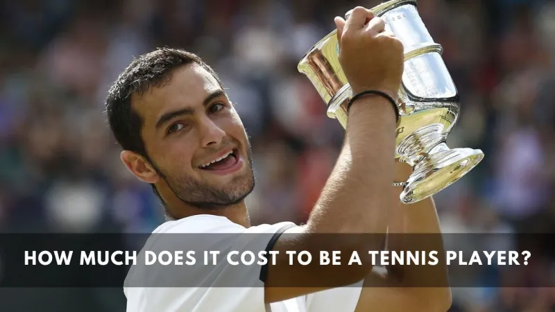 How much does it cost to be a tennis player